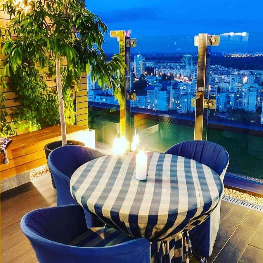 1 60m2 Center Of Obolon Near River Side. With Terrace. 22 Floor Apartment Kyiv